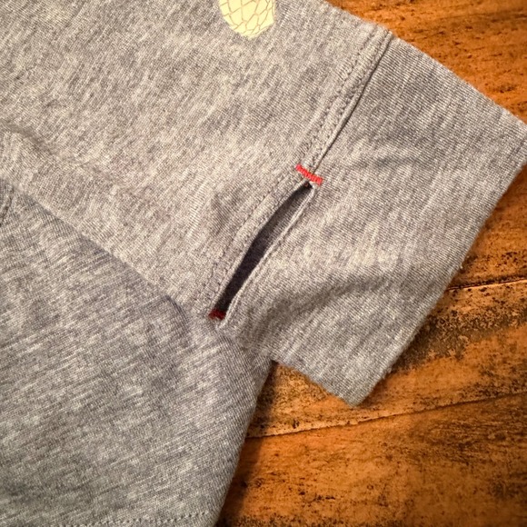 Stio Womens XS Drirelease Long Sleeve Performance Top Heather Blue Thumbholes - Picture 3 of 10